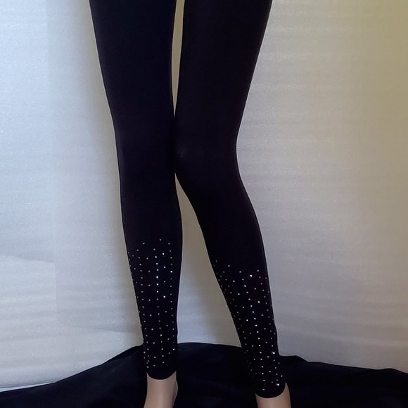 NWT Vocal Womens Leggings with Studs/Bling - Picture 4 of 7